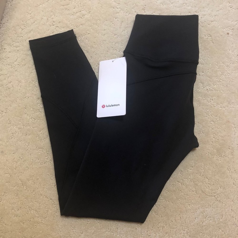 Lululemon "In movement tight 25"" black NWT